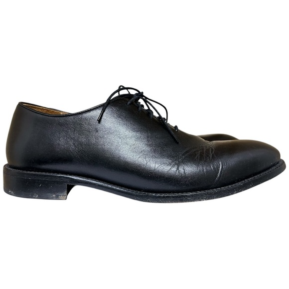 Beckett Simonon Other - Beckett Simonon Shoe Men Size 11 Black Leather Casual Dress Sleek Flat Smooth
